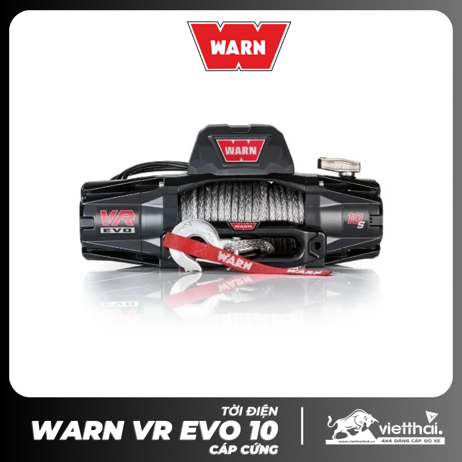 Tời Warn VR EVO 10 cáp cứng